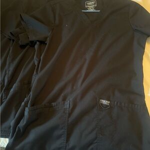 Set of 4 Cherokee xs women’s workwear scrub tops